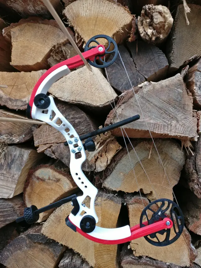 Miniature Compound Bow — modelo 3D