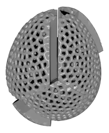 Easter Egg Candy Puzzle — modelo 3D