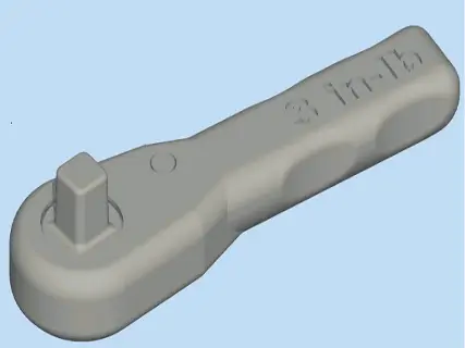 Nasa Space Wrench (actual file from Nasa) — modelo 3D