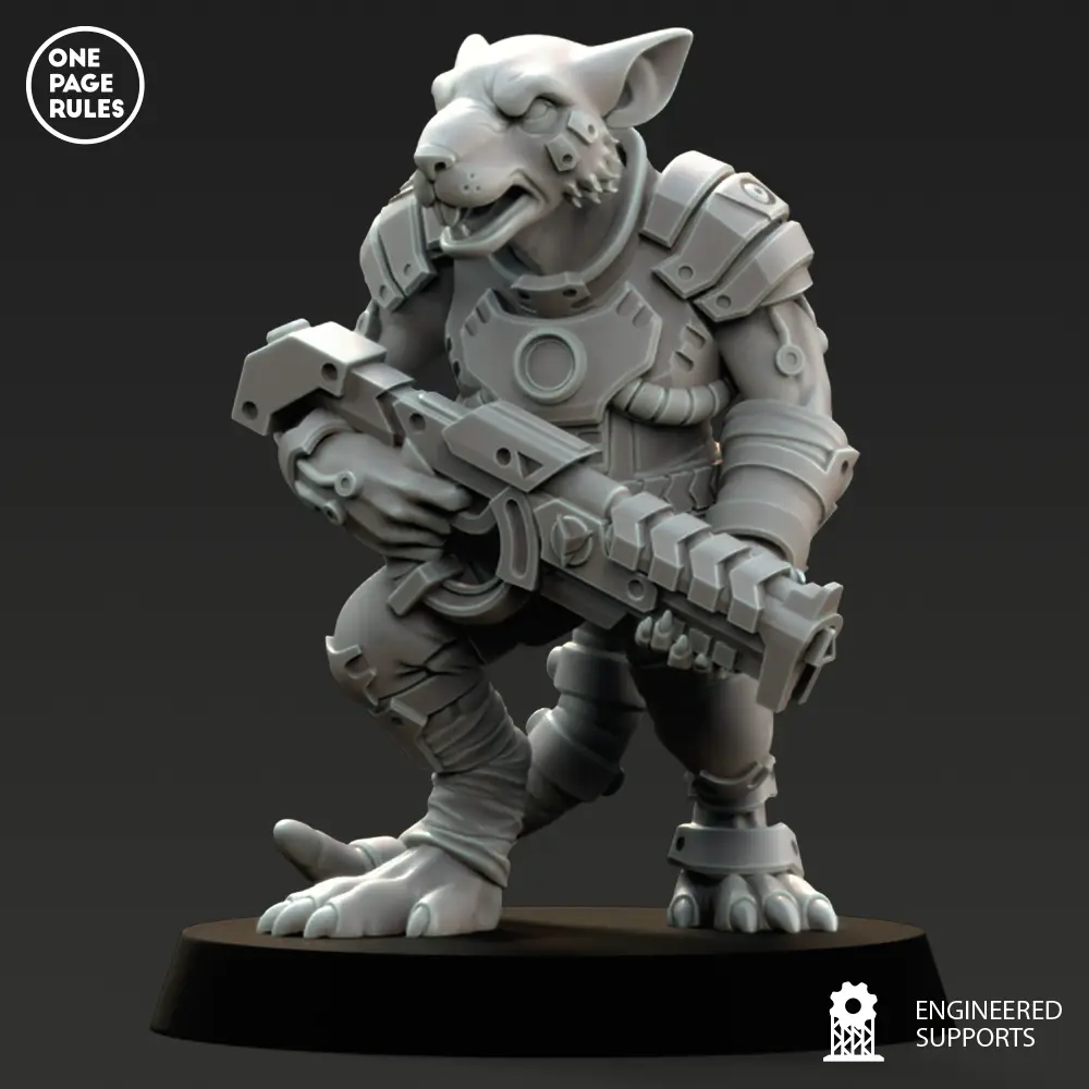 Ratmen Clans - Operators - Free Preview — modelo 3D