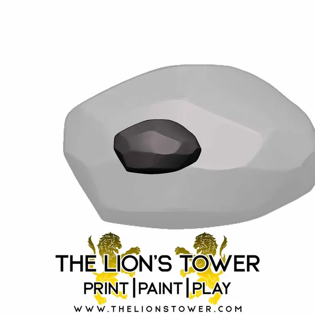 Forest Spirit - Suspicious Rock! (yes it really is a single simple rock, but its Free!) — modelo 3D