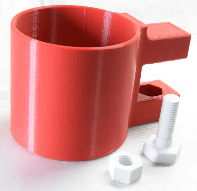 Porta garrafa copo para mesa — modelo 3D