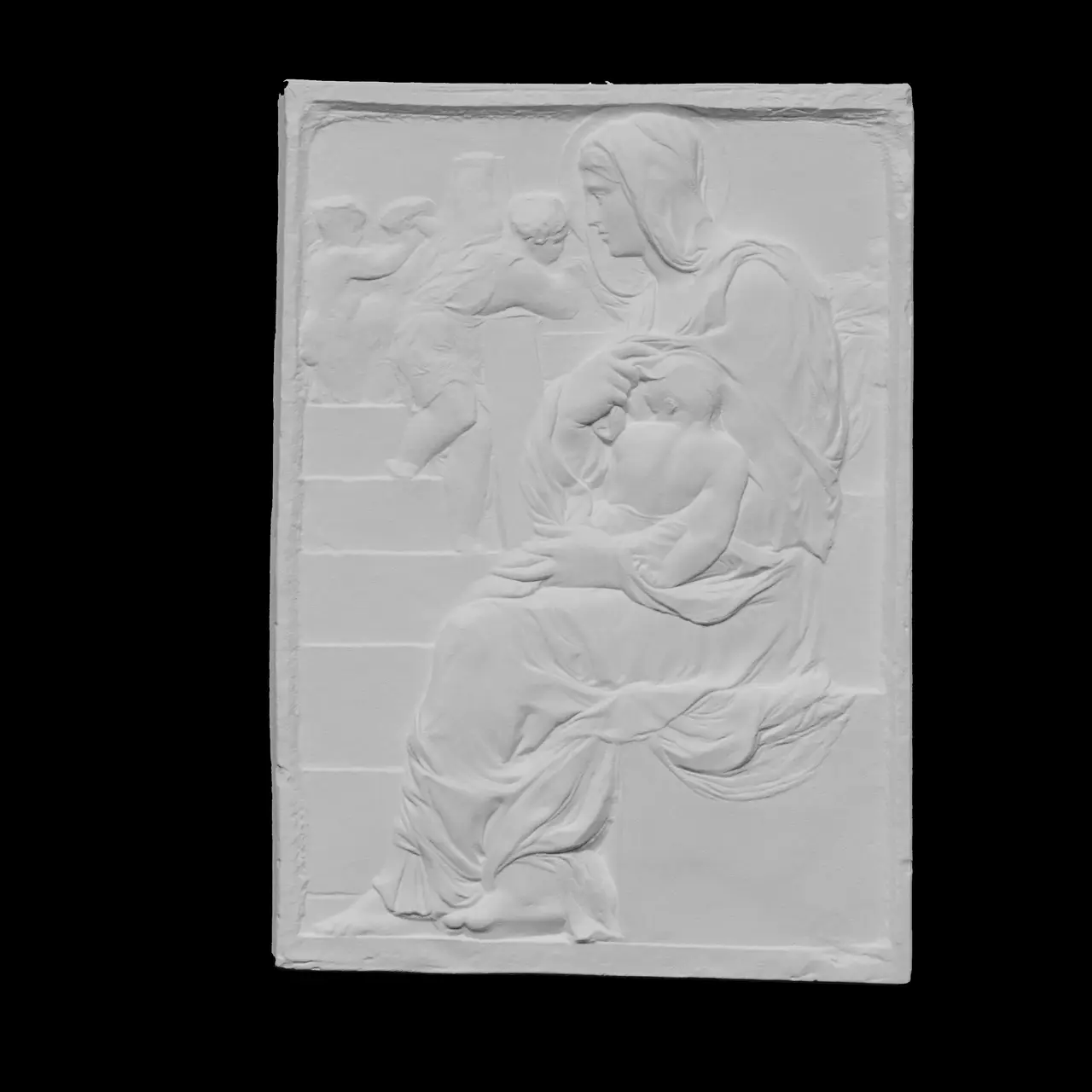 Madonna on the steps — modelo 3D