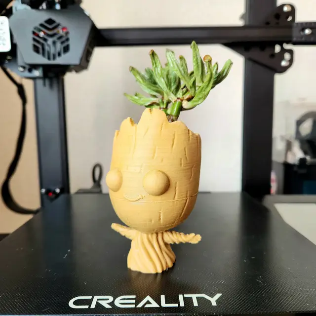 Baby Groot Planter — modelo 3D