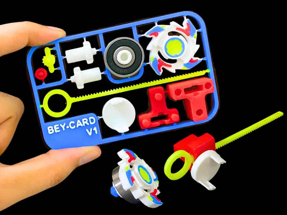 Beyblade Kit Card [Dragoon] — modelo 3D