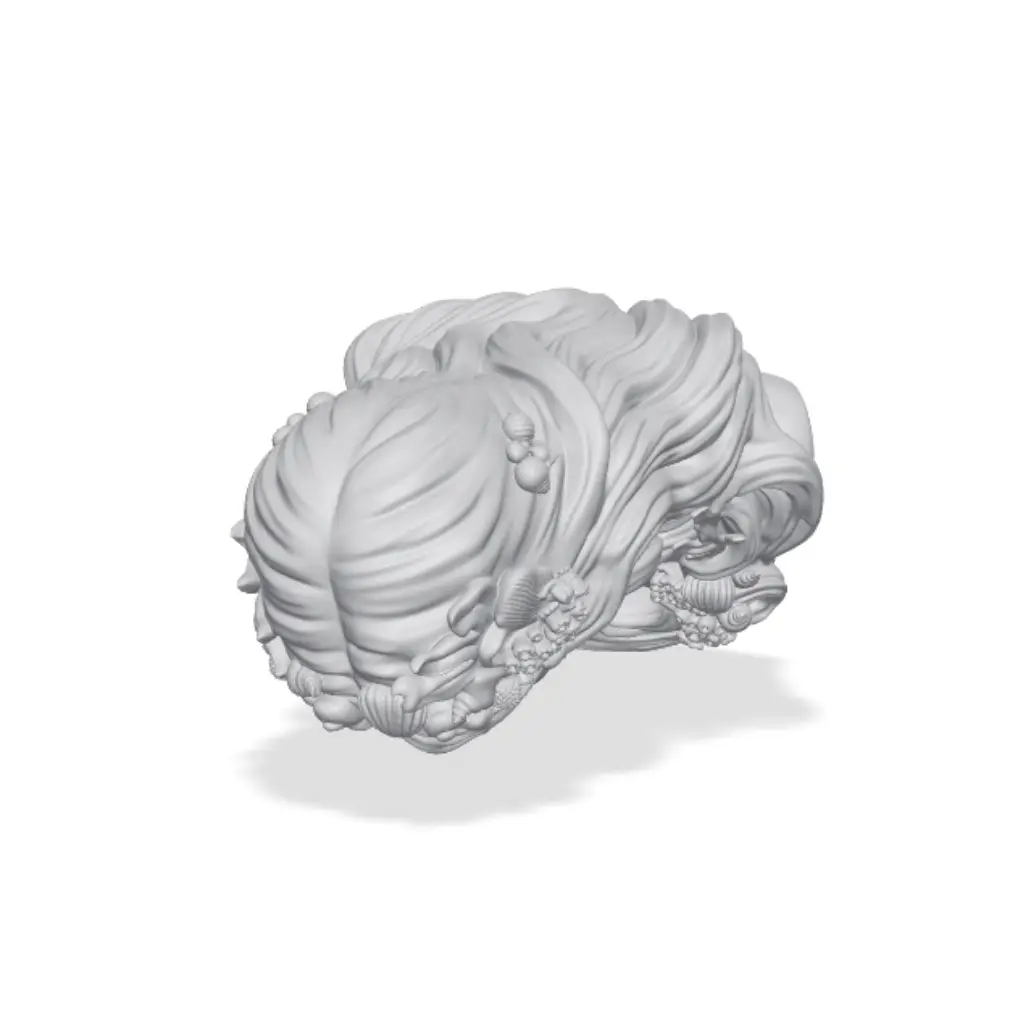 Ocean Woman Sculpture — modelo 3D