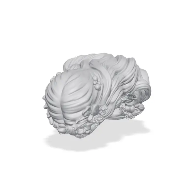Ocean Woman Sculpture — modelo 3D