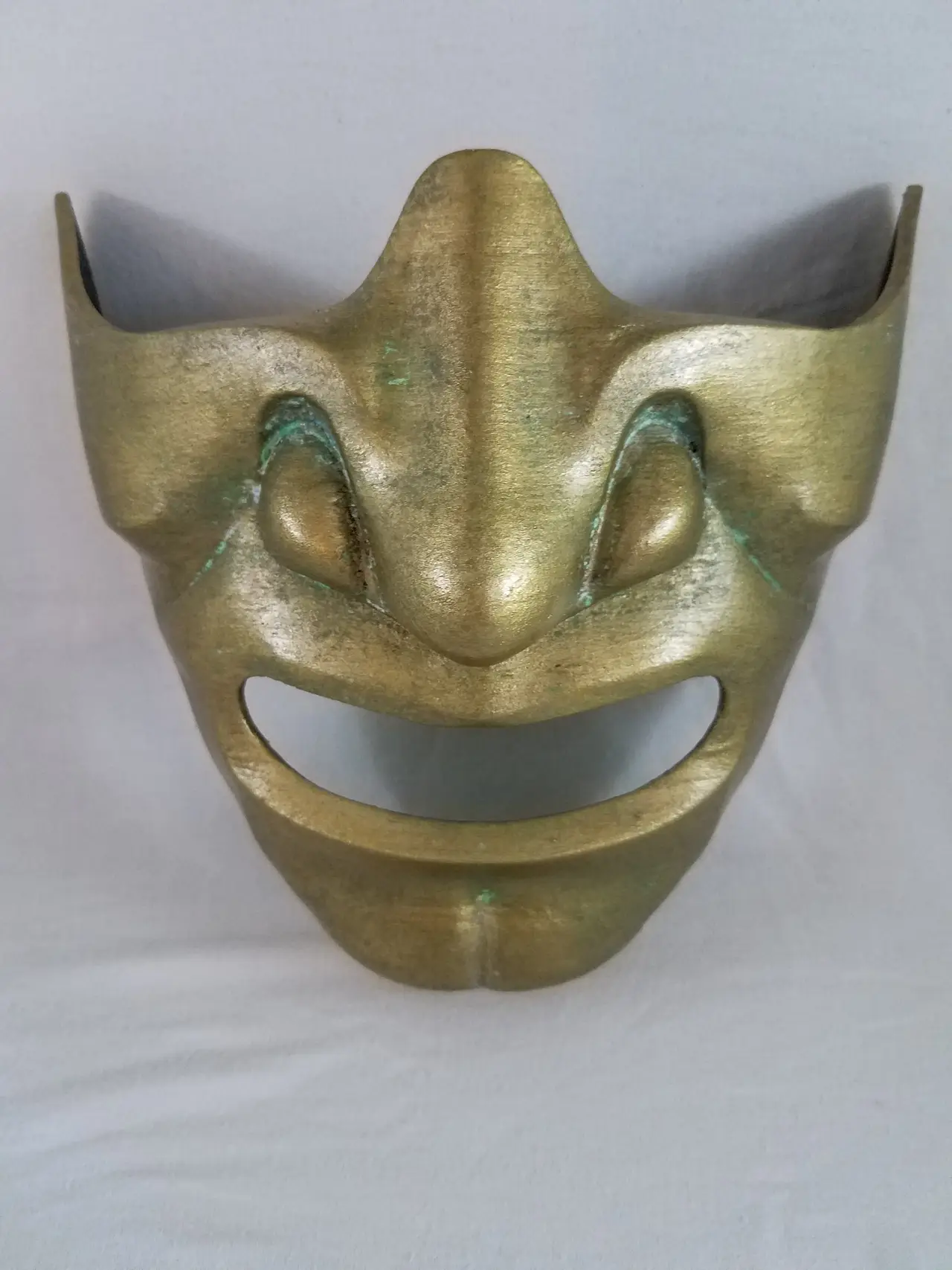 Samurai Half Mask (Mempo) — modelo 3D