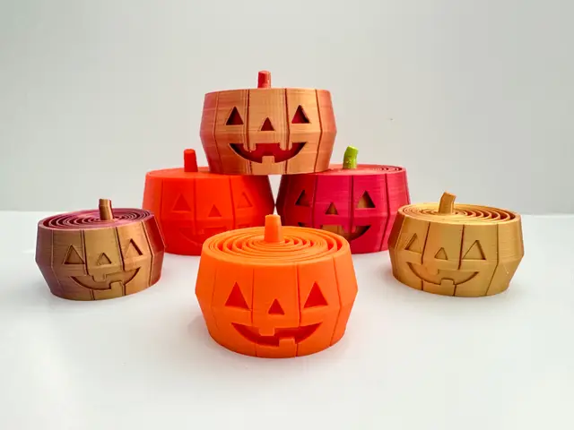Pumpkin Layered Fidget Toys — modelo 3D