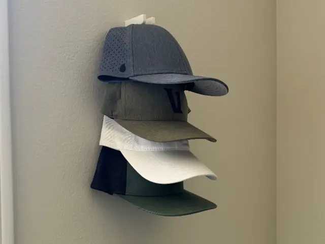 Baseball Hat Wall Clip Mount — modelo 3D
