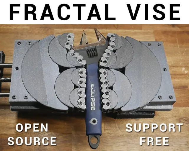 Fractal Vise — modelo 3D