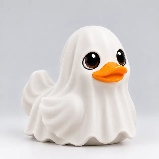 Ghost Halloween Duck — modelo 3D