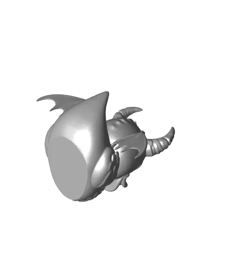 Halloween Demon Duck — modelo 3D