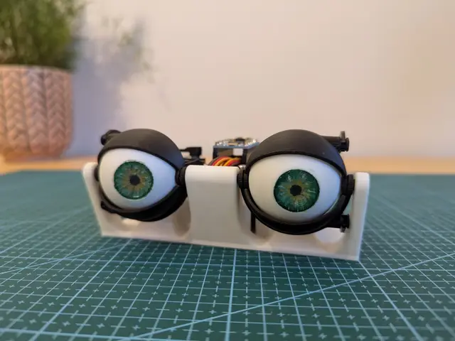 Animatronic Eyes, Compact, With Arduino — modelo 3D