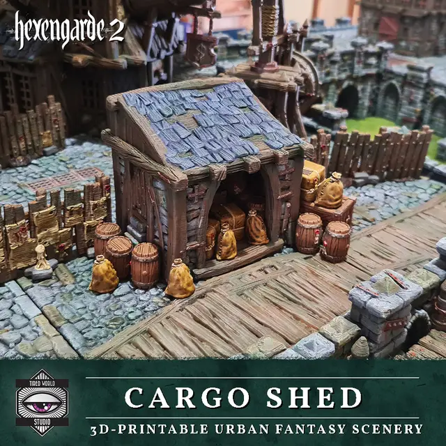 Cargo Shed — modelo 3D