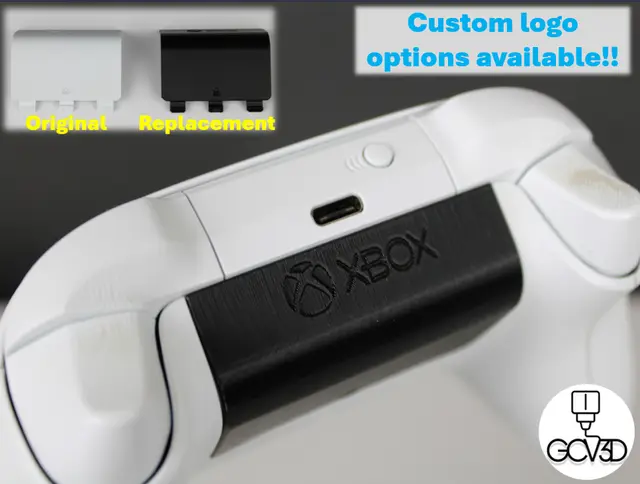 Xbox Series Controller Battery Cover — modelo 3D