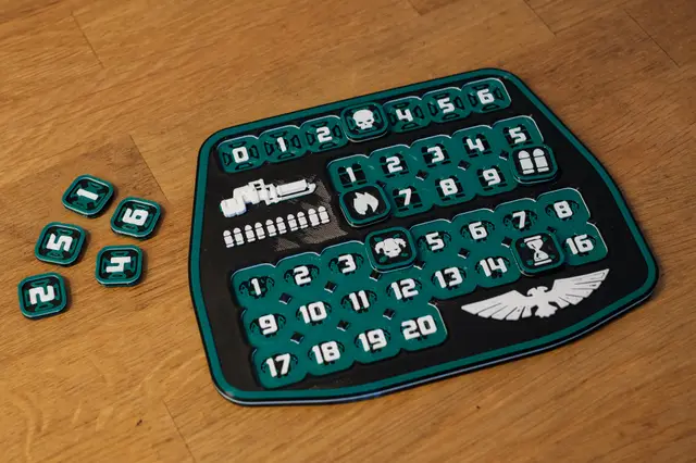 Space Hulk Control Board — modelo 3D