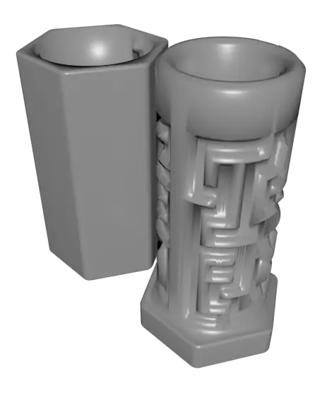 3D Maze Puzzle Box - Print-ready STL "Anti-Cheat" version — modelo 3D