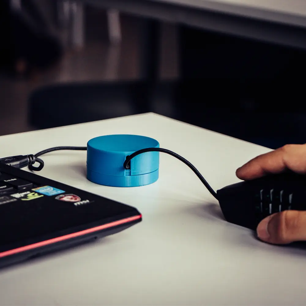 Cable organizer V2 — modelo 3D