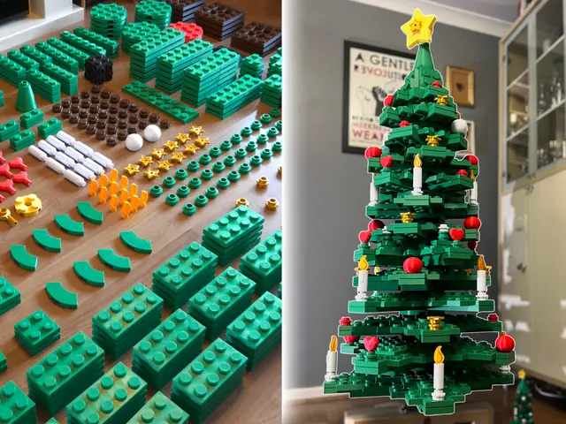 GIANT Brick Christmas Tree (6x scale model) — modelo 3D