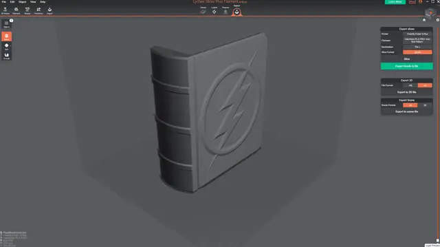 Dungeon Master Tome - Flash Cover Remix — modelo 3D