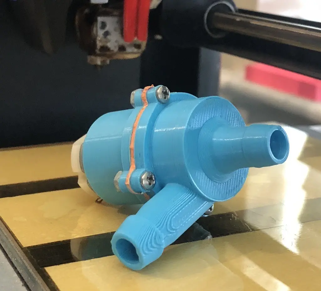 Functional Micro Water Pump — modelo 3D