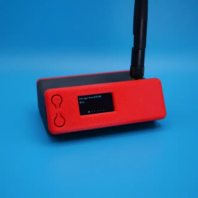 Bender Battery Case for the Heltec V3 & Heltec T114 Meshtastic MeshCore LoRA Node — modelo 3D