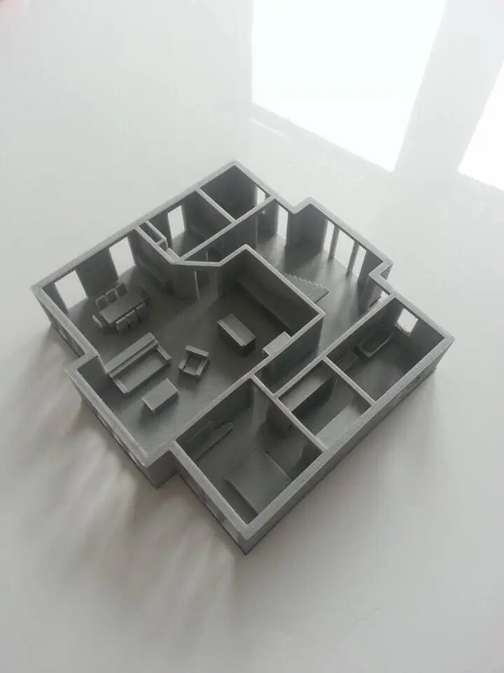 furnished house — modelo 3D