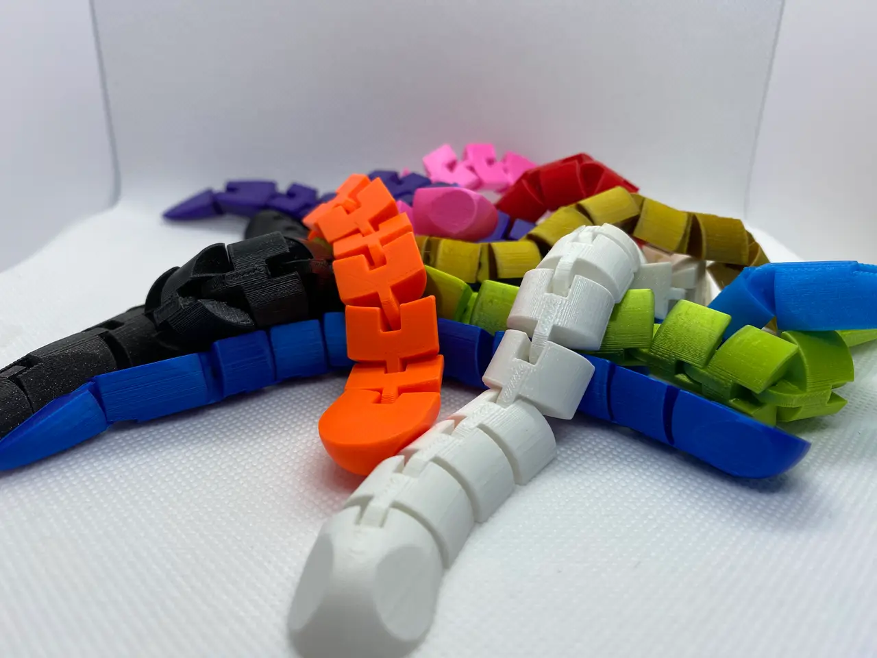 Fidget Snek — modelo 3D
