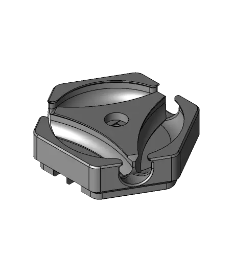 Hextraction Flip-Flop Tile — modelo 3D