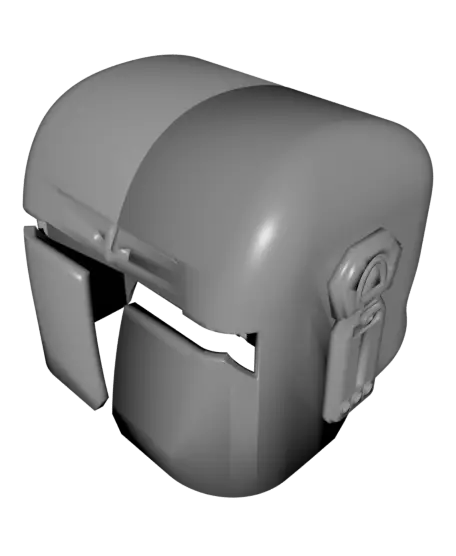 The Tank - Custom Cosplay Helmet — modelo 3D