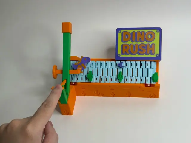 Mini Arcade - Dino Rush Game — modelo 3D