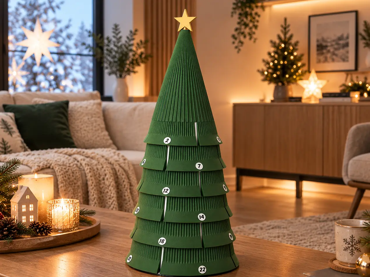 Weihnachtsbaum Adventskalender — modelo 3D