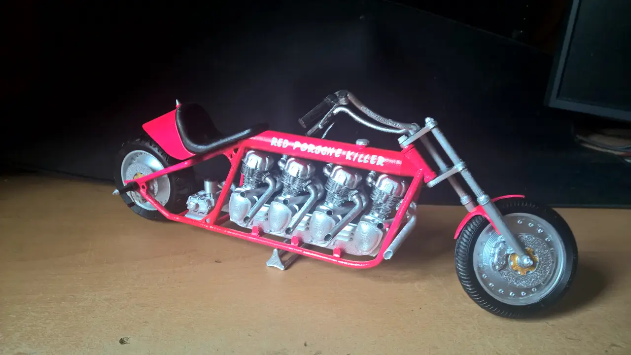 Red Porsche Killer — modelo 3D