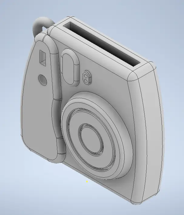 PolaroidKeyChain — modelo 3D