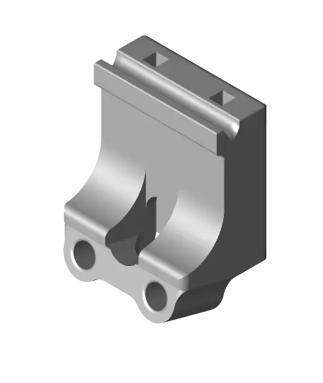 M100 Mini GPS Module Mount - 15 degrees — modelo 3D