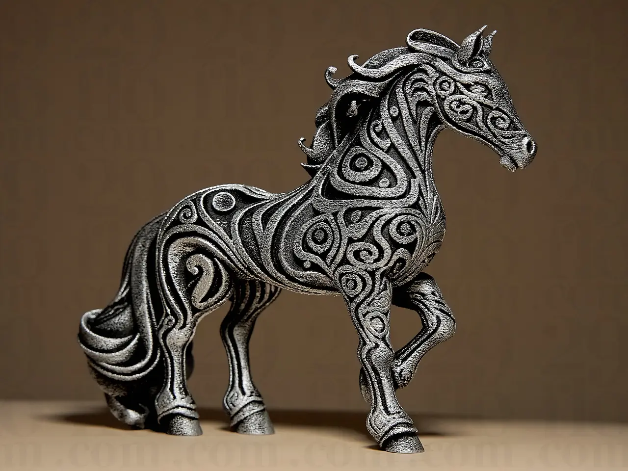 Designer HORSE Sculpture — modelo 3D
