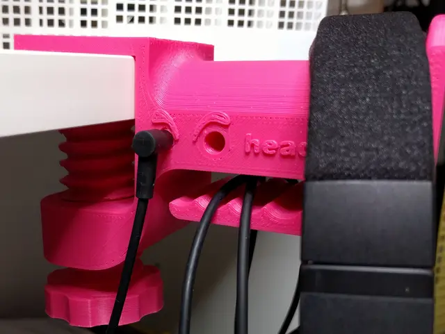Monster Mouth Clampable Headphone Holder — modelo 3D