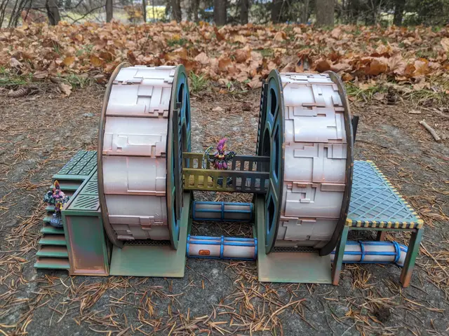 Spool Power Station Terrain — modelo 3D