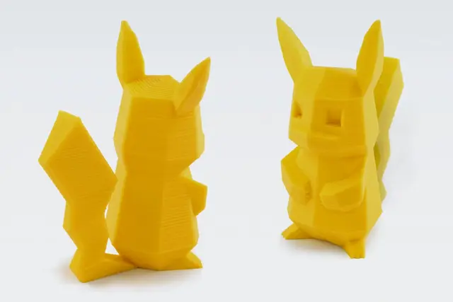 Low-Poly Pikachu — modelo 3D