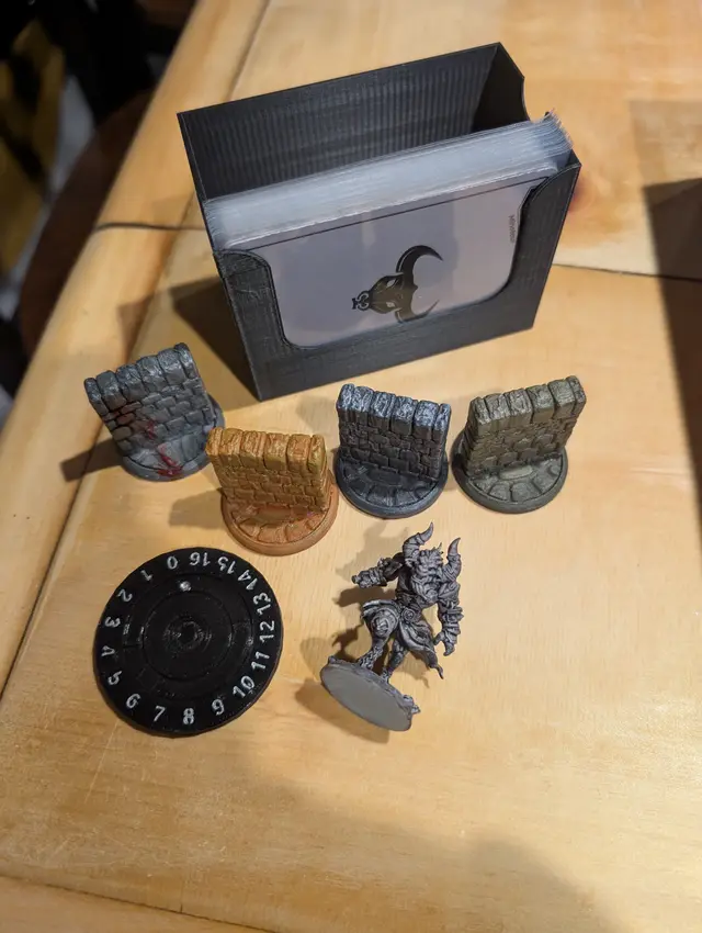 Blank Unmatched Hero Box (12/box) — modelo 3D