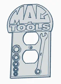 mac tools single outlet 12 point — modelo 3D
