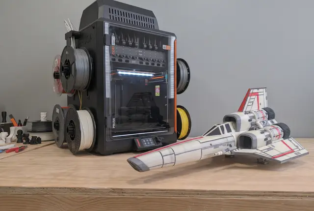 Battlestar Galactica BSG Viper Mark II – Large-Scale Display Model (20.5") for Prusa Core One INDX — modelo 3D