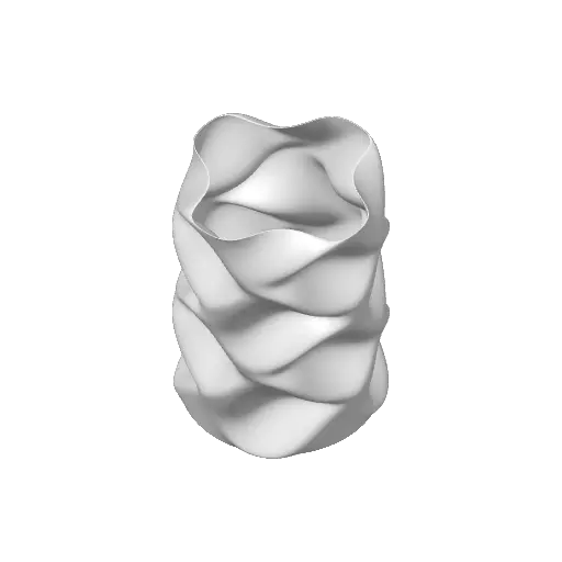 Abstract Crumpled Lamp - Unique Modern Desk Lamp — modelo 3D