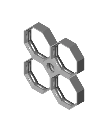 2x2 Multiboard Corner Legacy Tile — modelo 3D