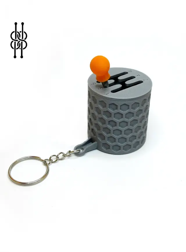 Gearshift Keychain V2 — modelo 3D