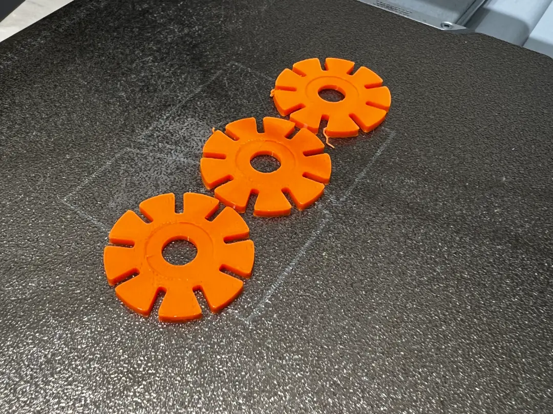 不浪费任何一克剩料--1.76克雪花片 — modelo 3D