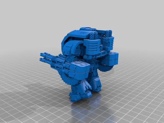Super OverSeas Robot Dreadnaught Speis Marinis VarityFair UherSeas — modelo 3D