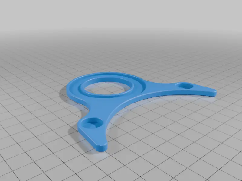 Simagic Alpha Evo Magsafe Mount — modelo 3D