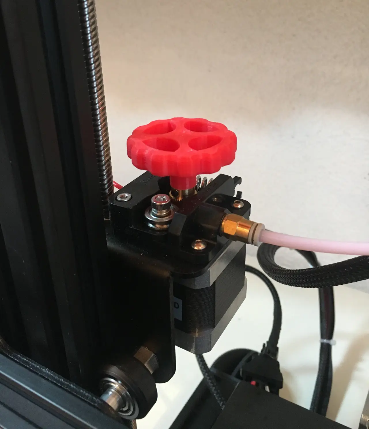 Creality Ender 3 / Ender 3 Pro / Ender 5 / Cr-10 Extruder Knob — modelo 3D